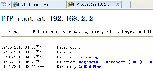 关于vpn使用的信息